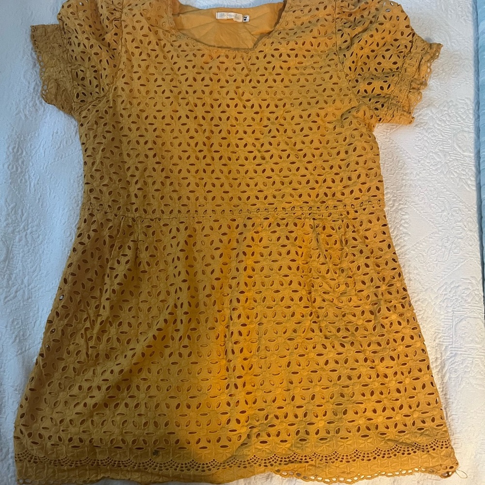Yellow babydoll dress bought in Thailand